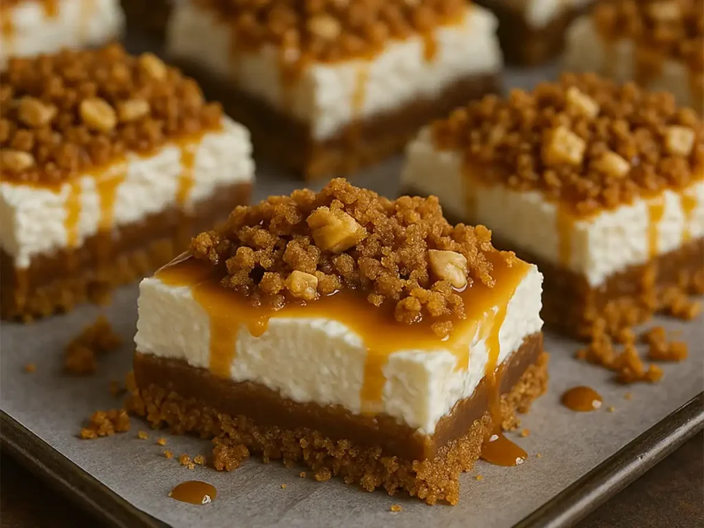 butterfinger caramel cheesecake bars