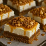 butterfinger caramel cheesecake bars