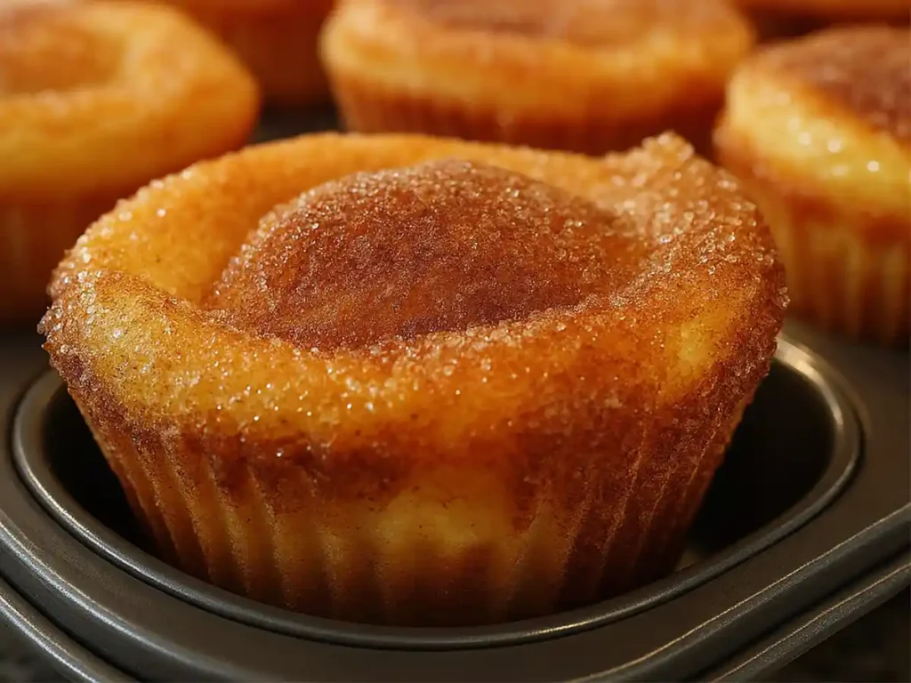 Cinnamon Sugar French Toast Muffins
